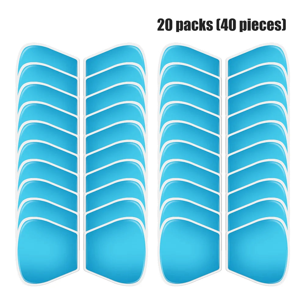 Gel Pads for EMS Neck Massager Trainer Hip Exerciser Replacement Body Massage Patch Muscle Stimulator Sticker Gels Hydrogel