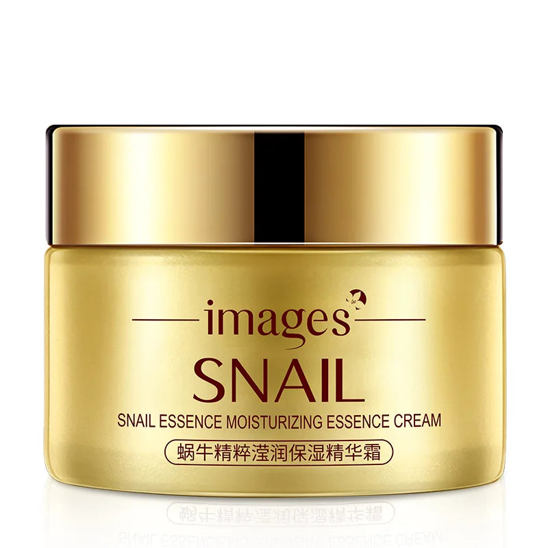 IMAGES Face Care Essence Nutrition Snail Cream Moisturizing Anti-Aging Anti Wrinkle Day Snail Face Cream