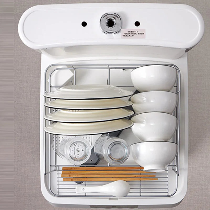 See-through Dishwasher Countertop Home Portable Smart Industrial Automatic Desktop High Temperature Modern Glass