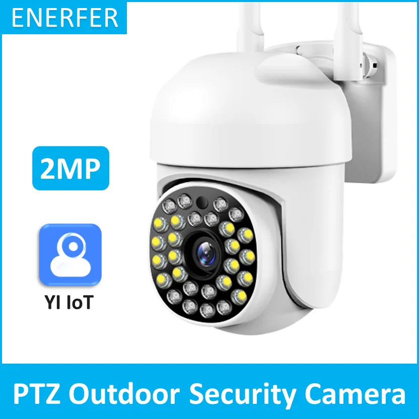 1080P Mini PTZ Outdoor Wifi IP Camera 4X Digital Zoom AI Human Detect Wireless Camera 2MP Security CCTV YI Iot