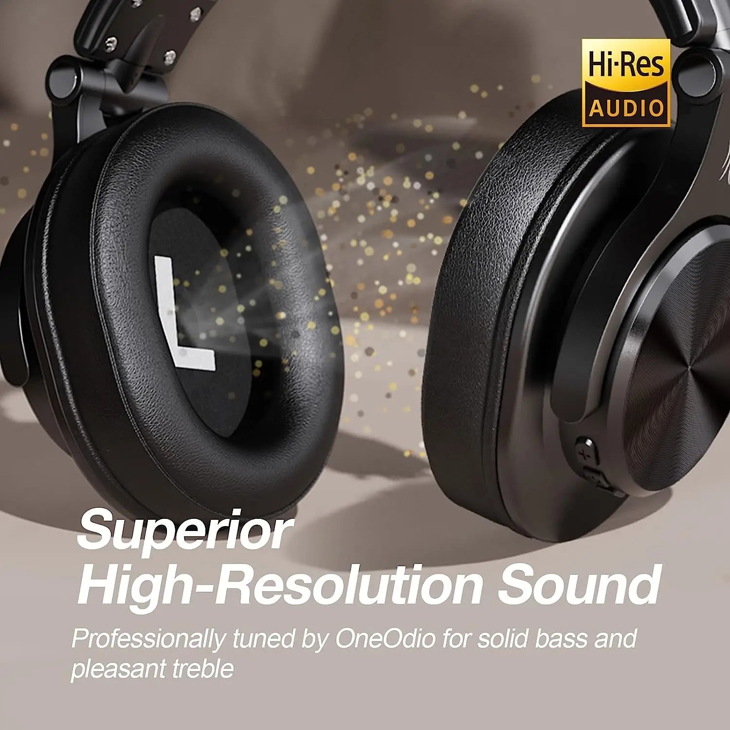 Oneodio Fusion A70 Bluetooth Headphones Hi-Res Audio Over Ear Wireless Headset Professional Studio Monitor DJ HiFi Headphones