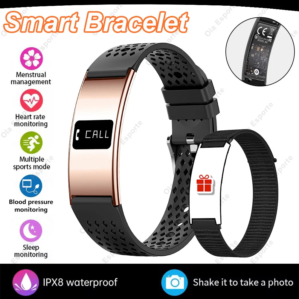 Sports Step Count Smart Bracelet 2026 New Men Women Health Monitoring Fitness Smart Watch Heart Rate Sleep Monitoring Smart Band