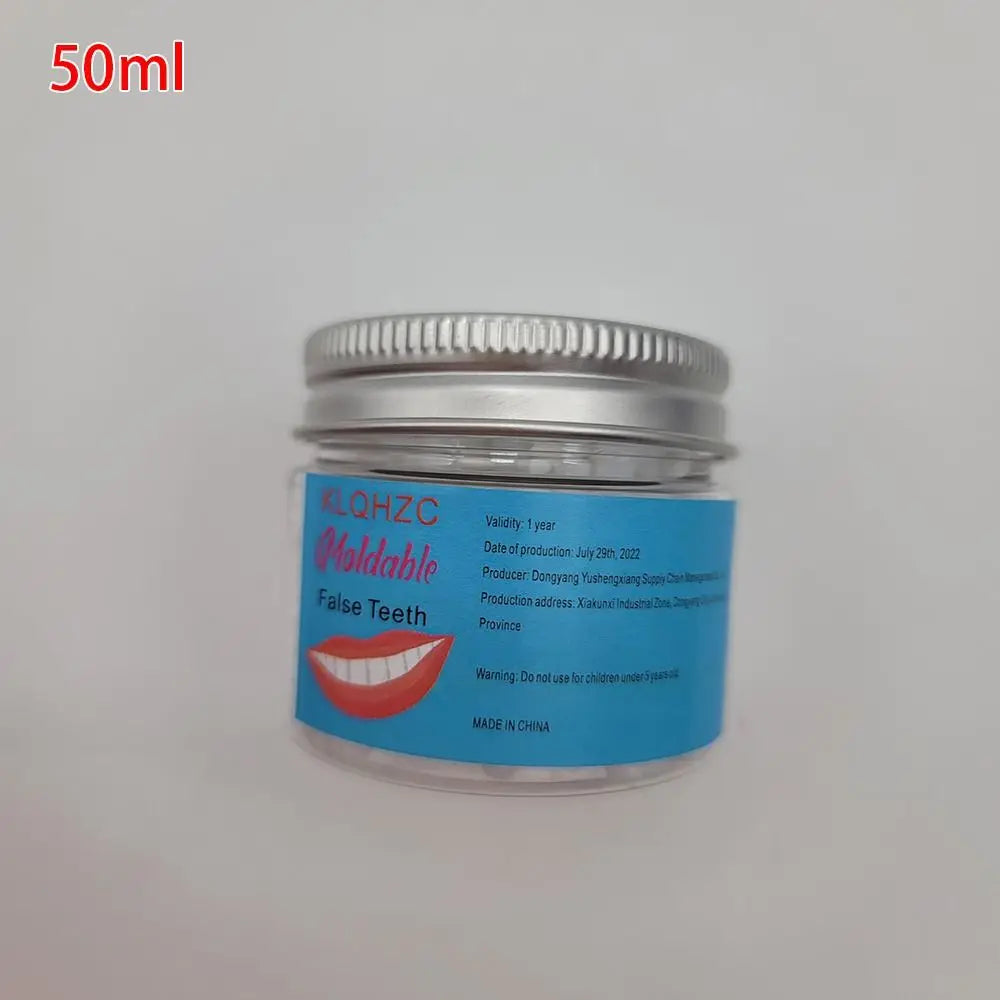 1Pcs Durable Safety Dental Supplies Tooth Repair Glue Temporary Shapeable Teeth Gaps Filling Solid 5-50ml Resin Falseteeth Glue