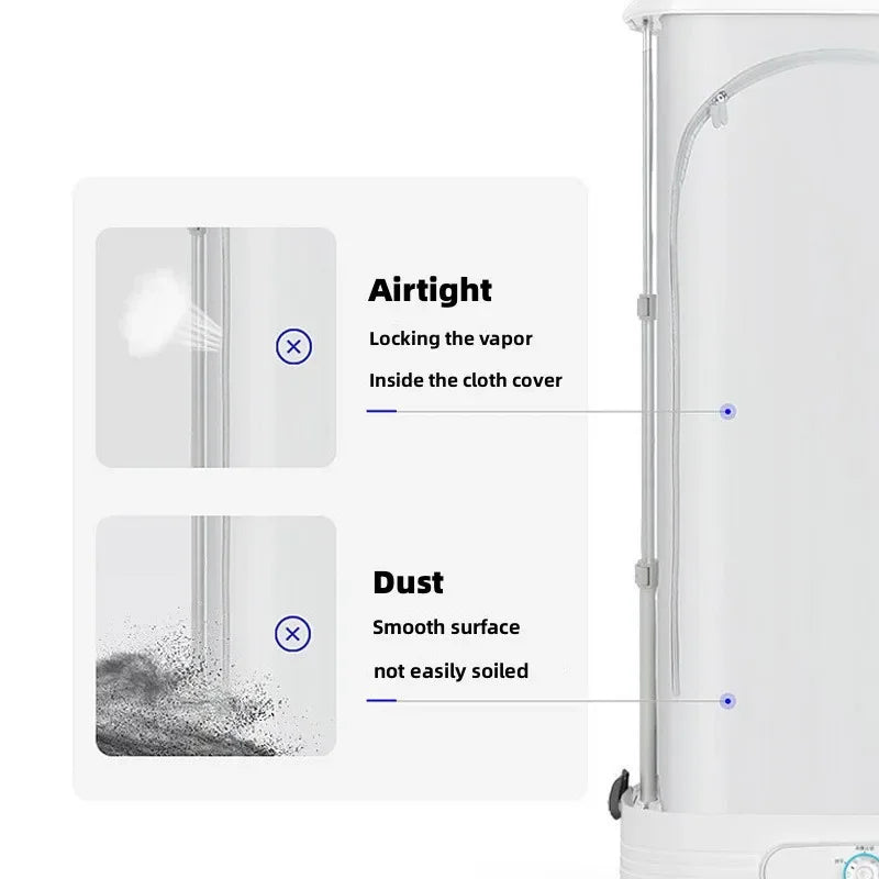 Fold Dry MachineSmall Latest Clothes Wrinkle Removal Air Iron Fast Drying Mini Automatic Ironing Portable Clothes Dryer