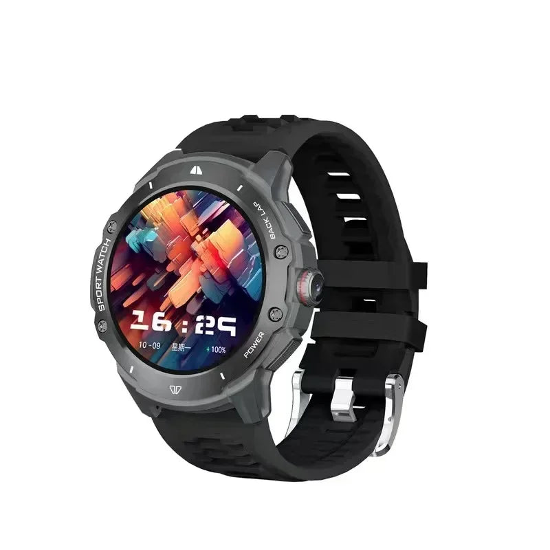 2025 New  Smart WatchG 15Pro 1.43" AMOLED Display 4G SIM Support & Video Calling WiFi+GPS Dual  Positioning Waterproof