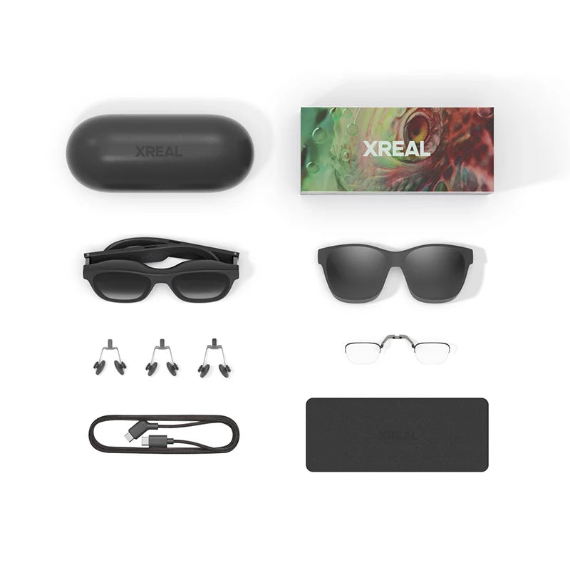 XREAL Air 2 Pro Smart AR Glasses 1080P HD 130 Inches Large Screen Space Cinema Portable Glasses View Portable Private Cinema