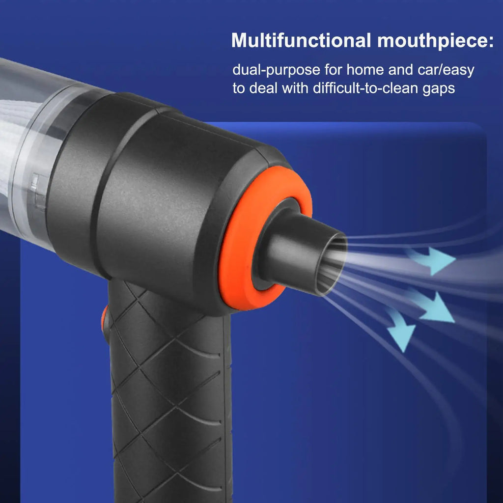 6000pa Car Vacuum Cleaner Powerful Portable HandHeld Vacuum Cleaner For Home Car Wireless Cleaner Robot Car Accessories