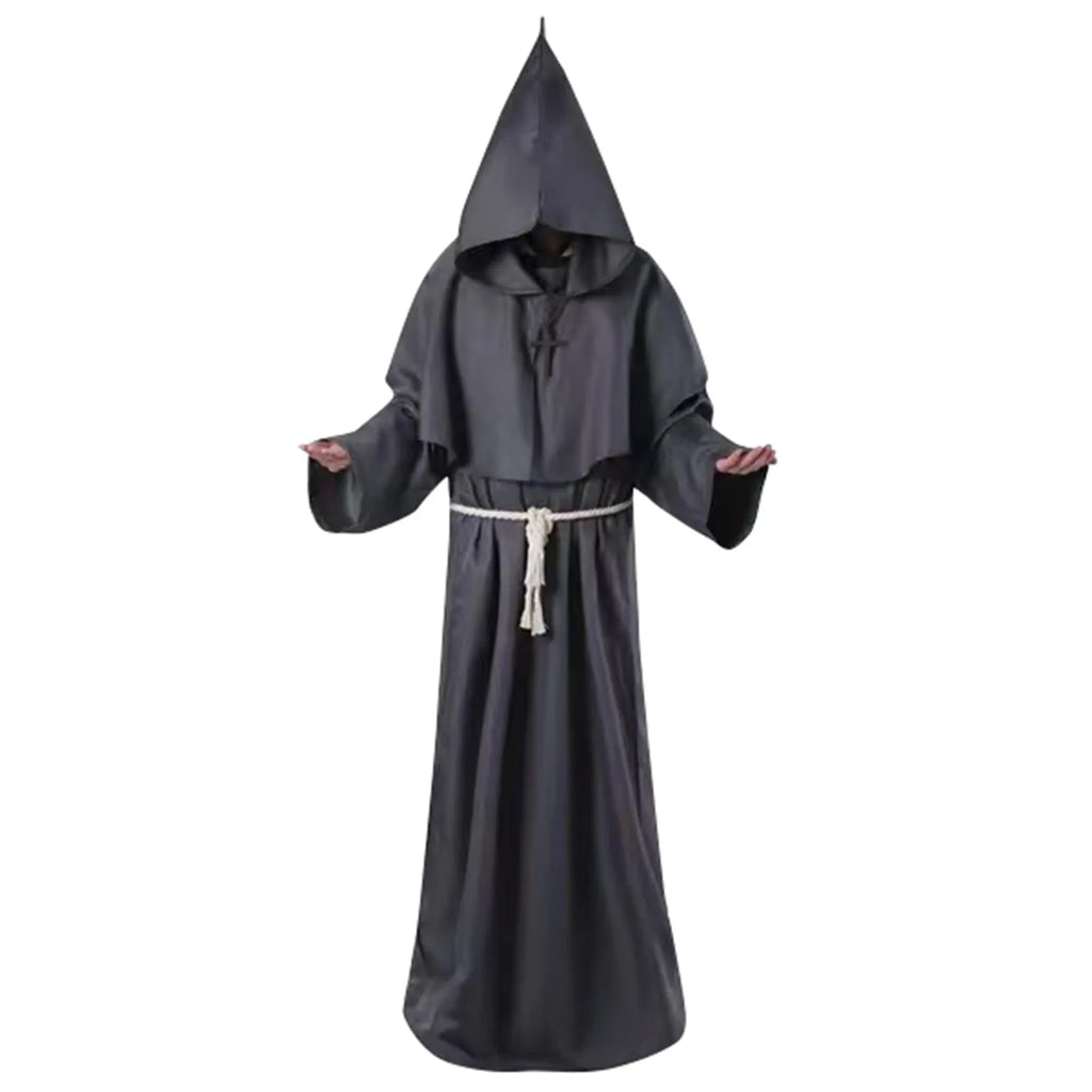 Halloween Costume Halloween Cosplay Costume Medieval Monk Suit Monk Robe Wizard Suit Priest Suit Costume Stage Suit 코스프레 의상