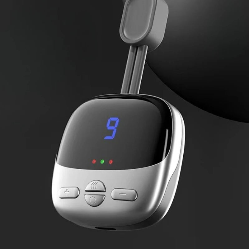 Mini Smart Hanging Neck Shoulder Cervical Spine Massager Mini Portable Hot Compress Neck Artifact Dredging Neck Protector