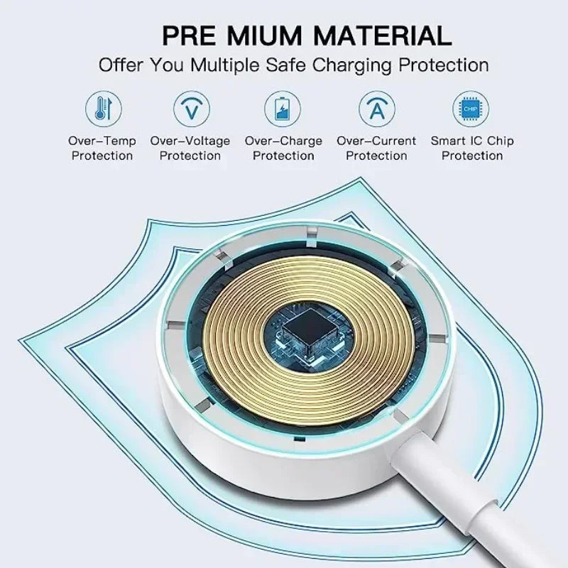 Magnetic Charger For IWatch Charging Cable Portable Magnetic Wireless Charging For IWatch Series Ultra2/10/9/8/7/6/SE/SE/5/4/3/2