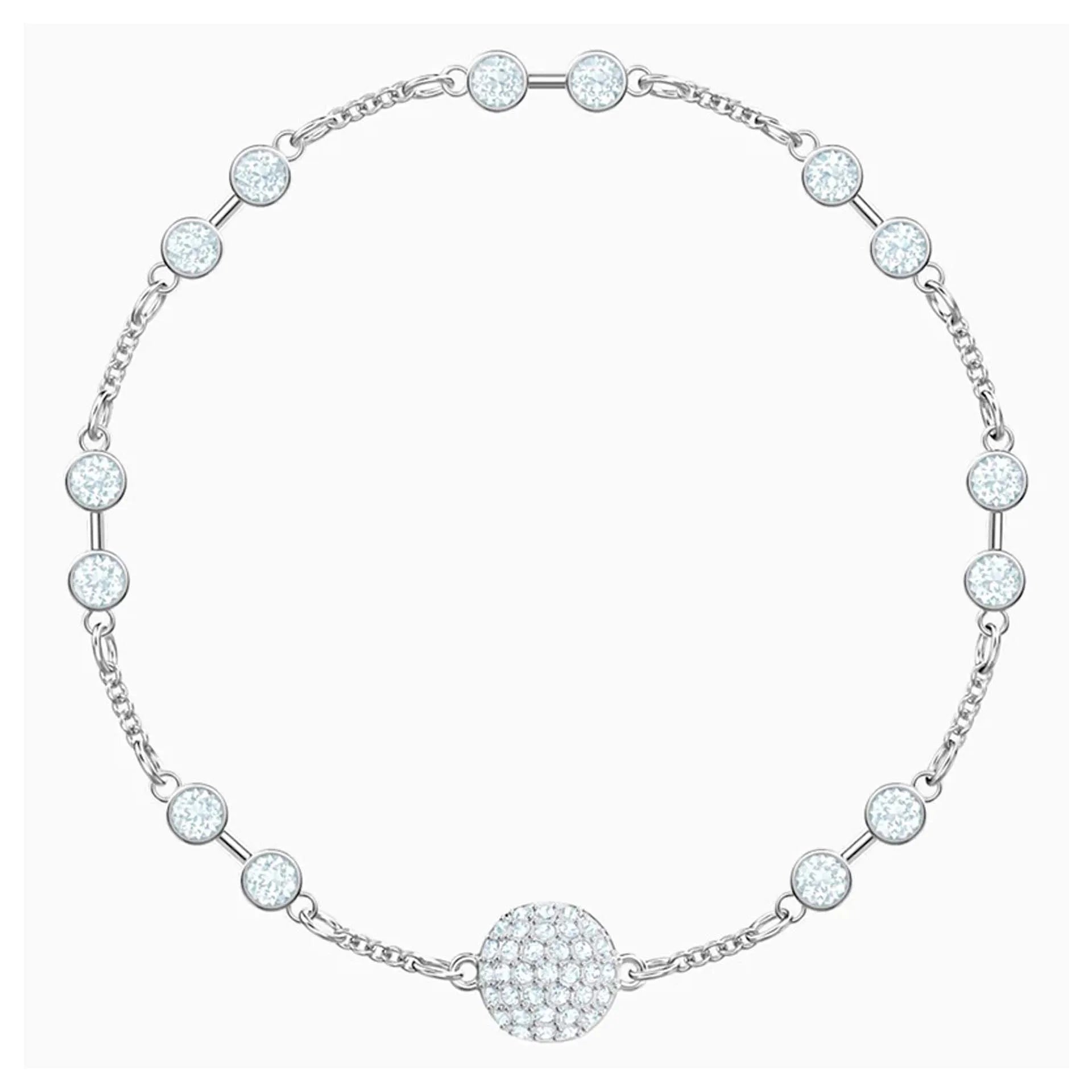 2025 New Fashion Women's Simple Round Ball Bracelet Austrian Crystal Small Pearl Invisible Magnetic Clasp Bracelet Romantic Gift