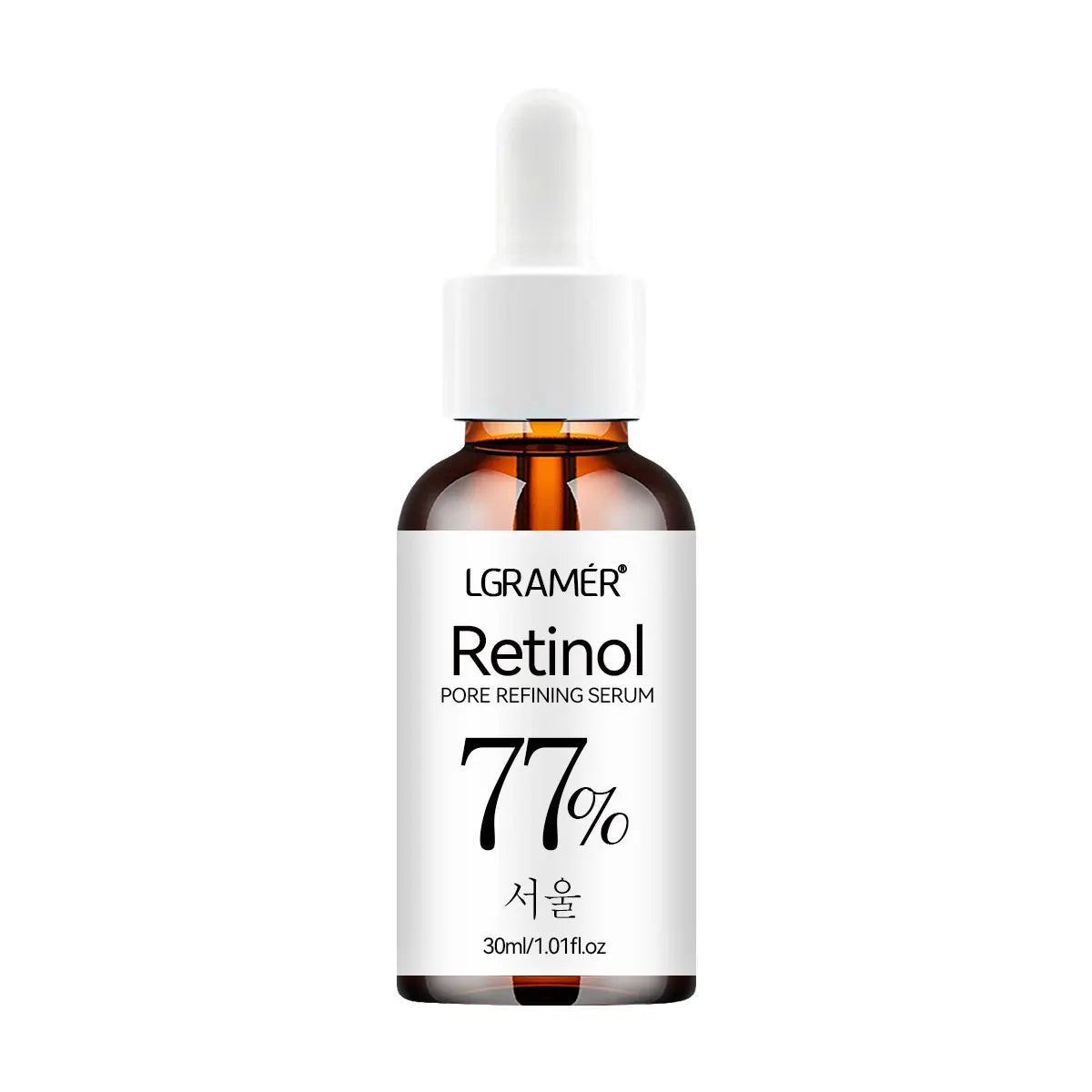 LGRAMER Retinol Facial Serum Anti-Aging, Fade Spots and Wrinkles, Repair Skin Barrier, Suitable for All Skin Types