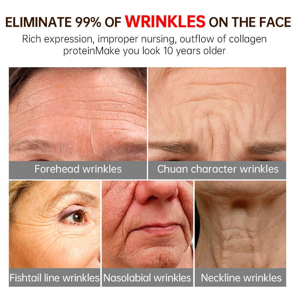 Retinol Anti Wrinkle Face Cream Moisturizing Smoothes Wrinkles Anti-Aging Firming Lifting Facial Cream Skin Care