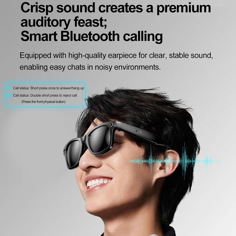 W600 smart glasses for photography, video recording, Bluetooth music calling, AI glasses