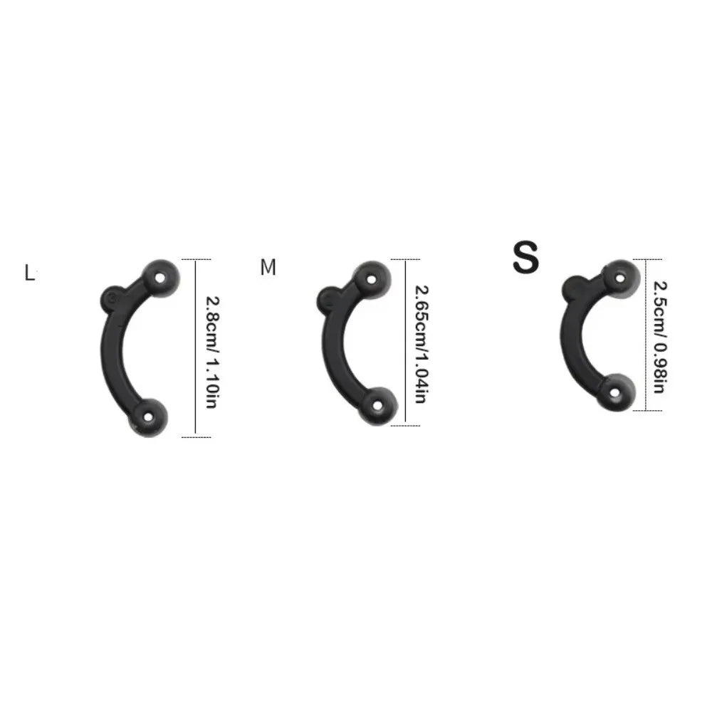 Invisible Nose Shaper Pain Free 3 Size Nose Clip Corrector Soft Acrylic Nose Shaping Clip Clipper for Adults Teens Beauty Tools