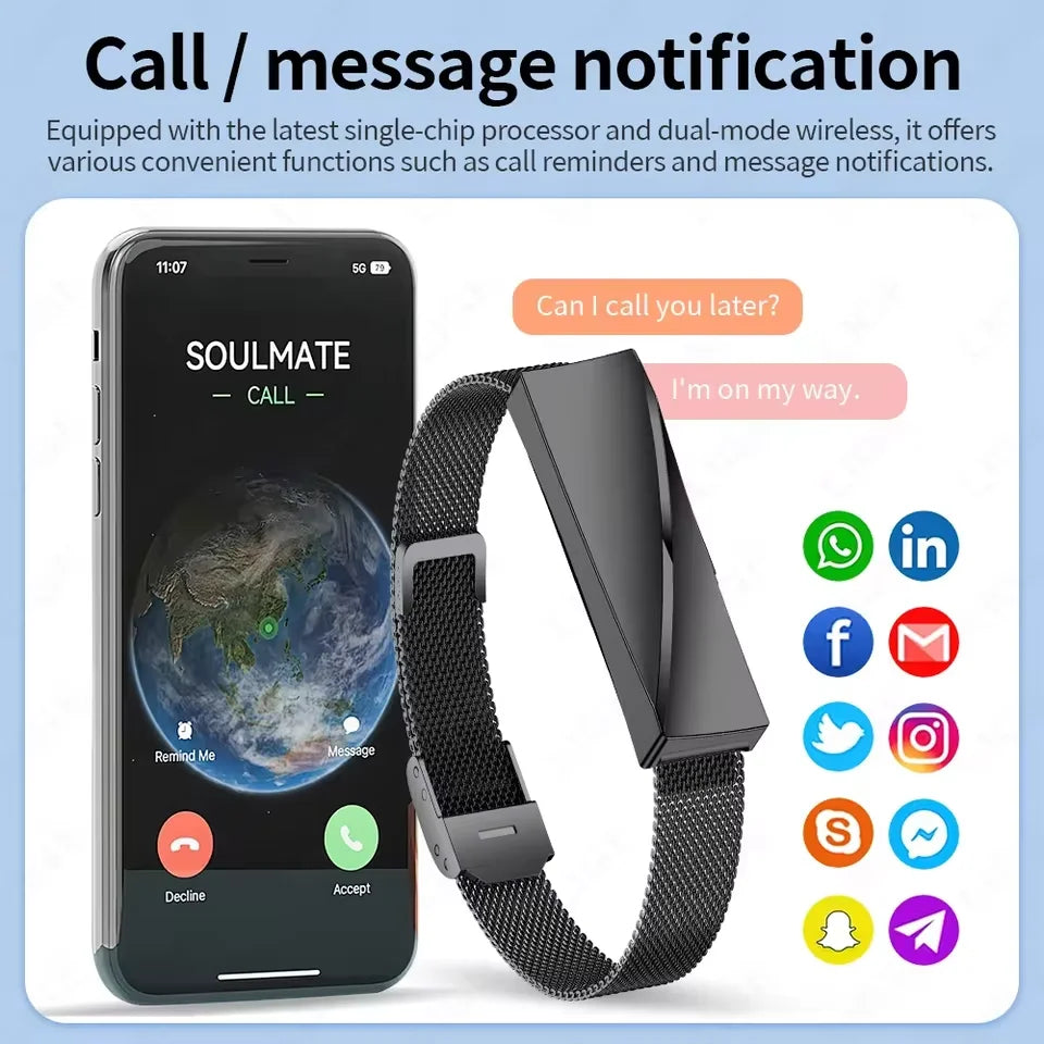 Women Smart Bracelet with Heart Rate Monitor Activity Fitness Tracker Sports Wristband Waterproof Smart Watch Men Smartband