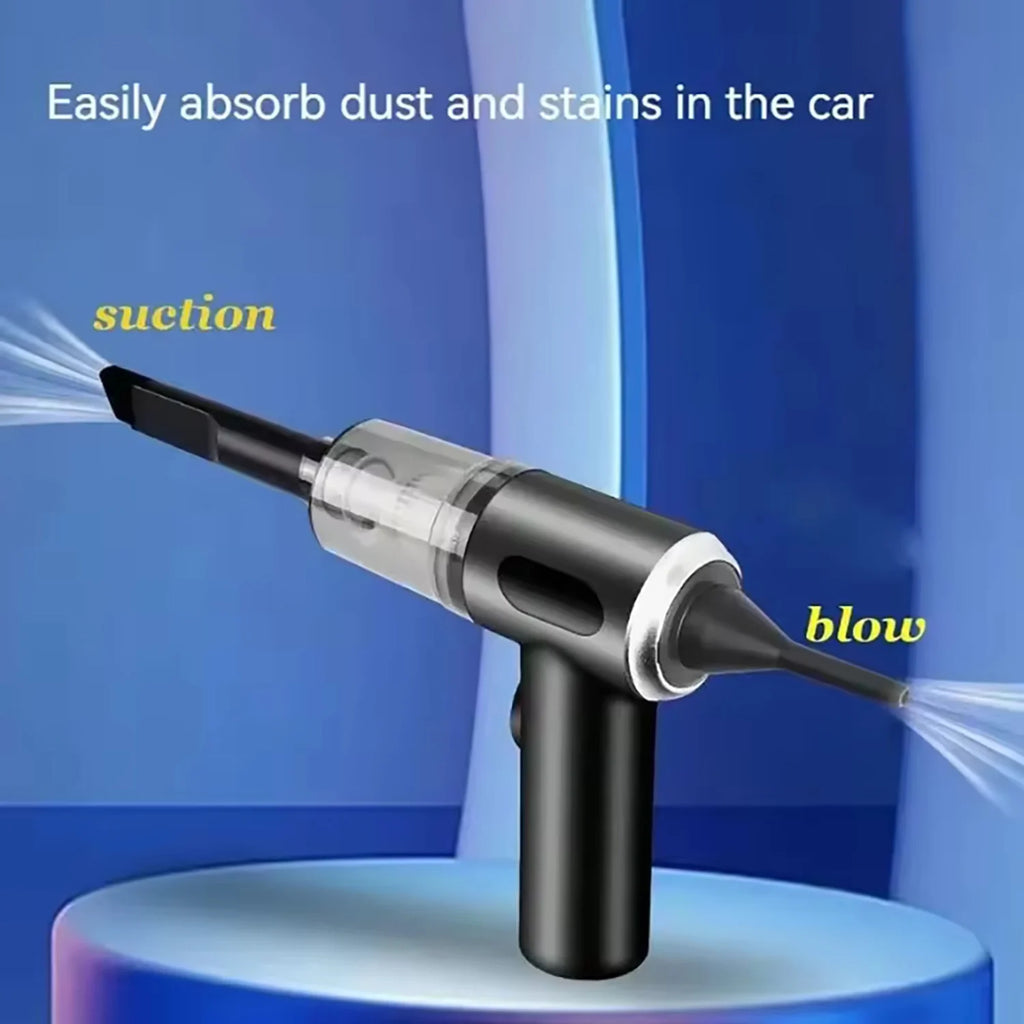 Car Vacuum Cleaner Handheld Auto Vacuum USB Charging Car Cleaner Small Car with Fully Automatic High Power Powerful Cleaning