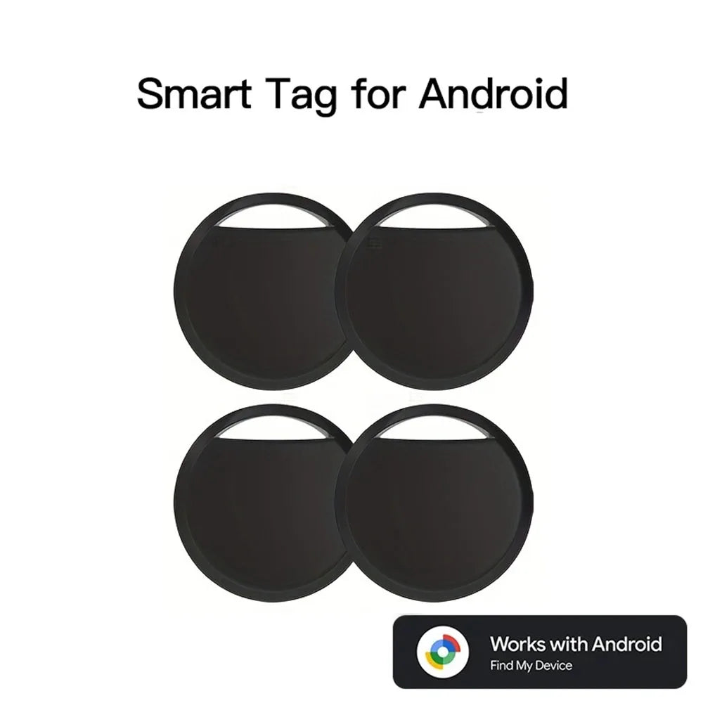 Bluetooth GPS Tracker for IPhone & Android Anti-Lost Key Finder for Luggage Wallet Pets Find My Device Compatible Smart Tag