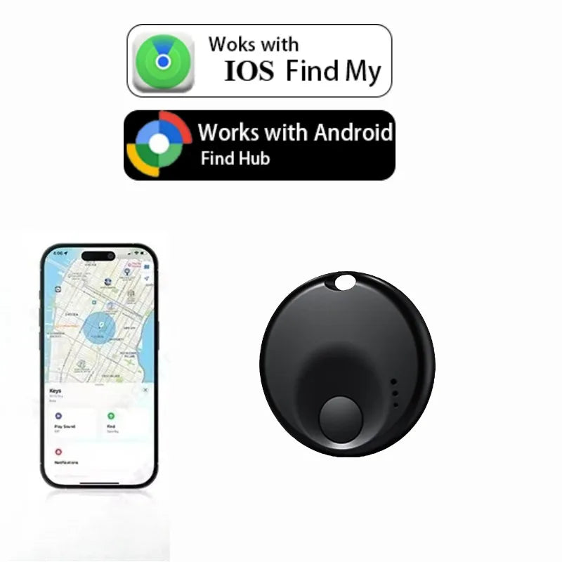 Smart Tracker Tag For Google Anti-lost Tags Locator Wallet Keychain Key Wallet Item Finder Use Find My For APPle's Phone