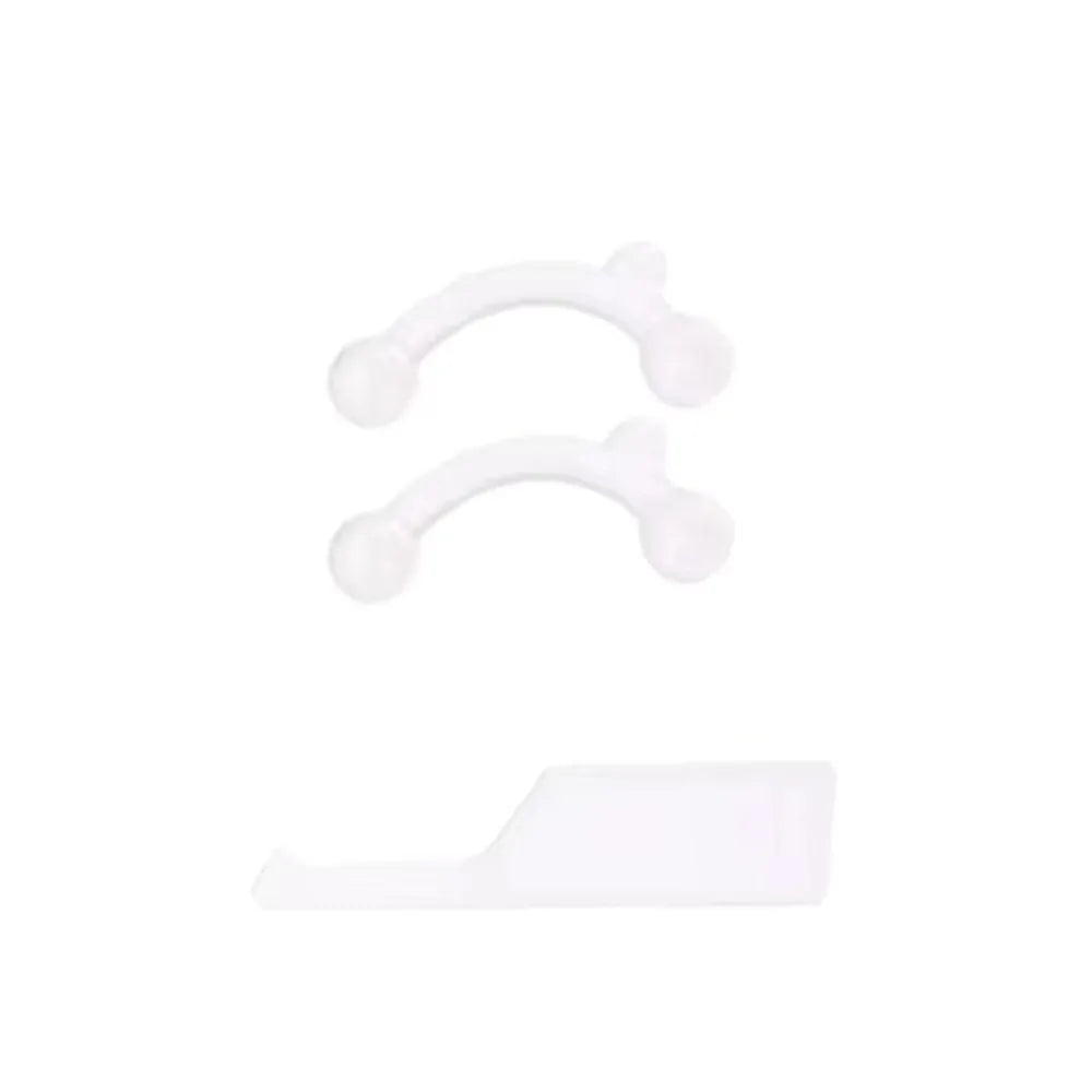Invisible Nose Shaper Pain Free 3 Size Nose Clip Corrector Soft Acrylic Nose Shaping Clip Clipper for Adults Teens Beauty Tools