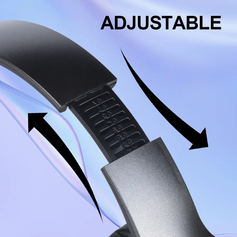 Over Ear HIFI Stereo Headsets Wireless Bluetooth Headphones Sports Gaming Earphones with HD Mic Support TF/AUX noise reduction