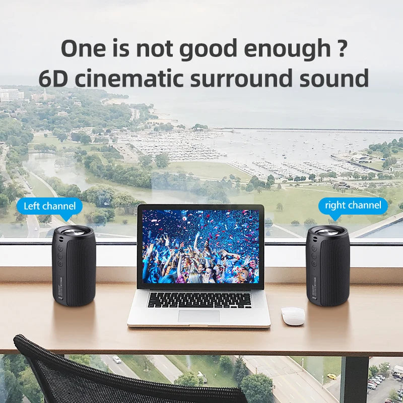 S32M Karaoke Machine Portable Bluetooth 5.3 Speaker System with 1-2 Wireless Microphones Home Family Singing Gifts