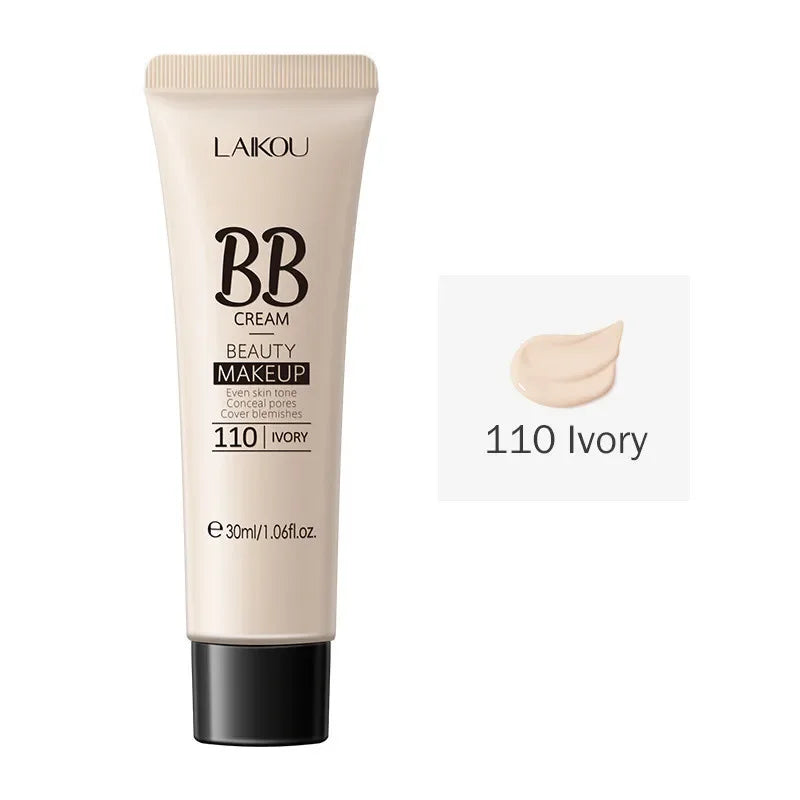 BB Cream Base Makeup Long Lasting Waterproof Brighten Skin Tone Cover Blemishes 30ml Concealer Foundation Liquid Face Makeup