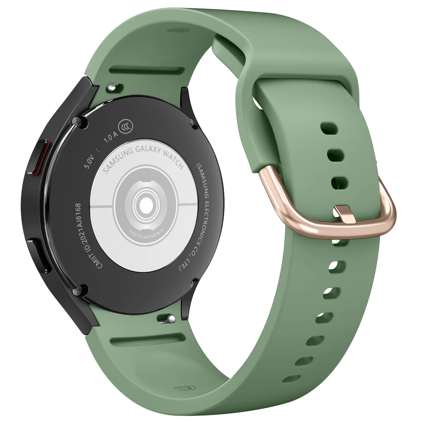20mm Silicone Strap For Samsung Galaxy Watch 6/5/4 44mm 40mm pro Watchband For Galaxy Watch 6 4 Classic 43mm/47mm 42mm/46mm Band