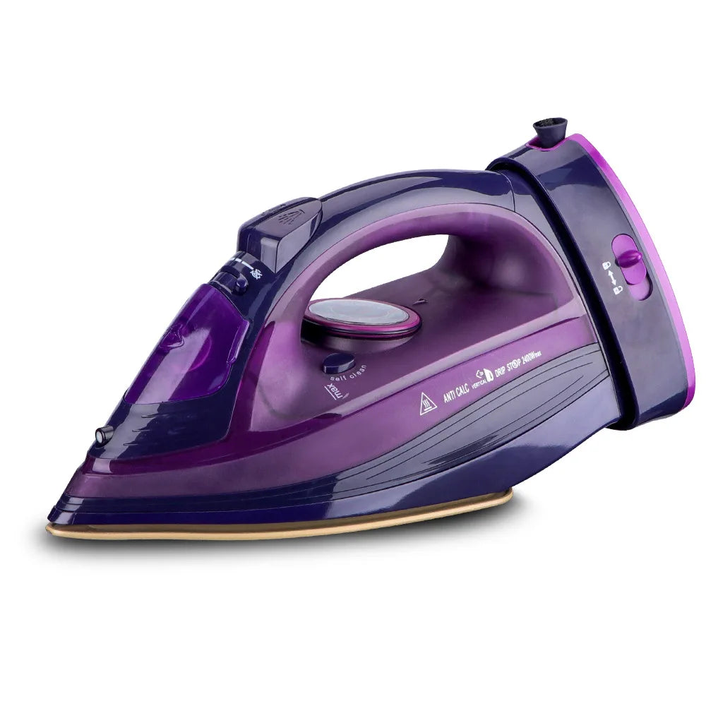 Handheld Electric Iron,Household Wireless Steam Iron ,Adjustable Temperature,Dry Iron Machine 2400W For Travel Ironing Clothes