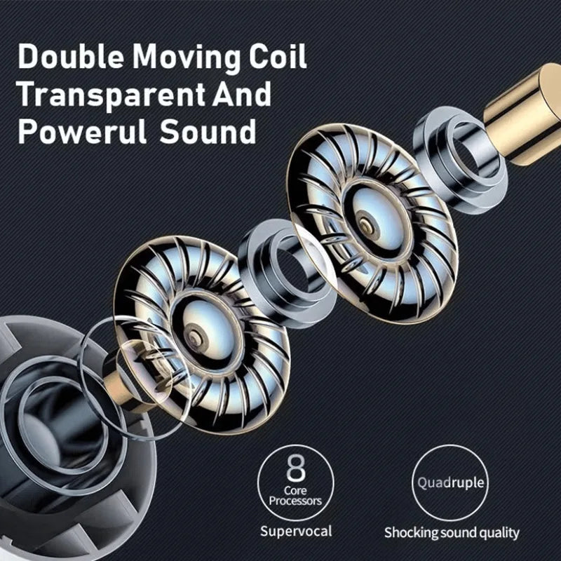 AT1-Airs Pro Wireless Bluetooth Headphones - HiFi Sound, Low Latency, Noise-Canceling Earphones, High Design Quality