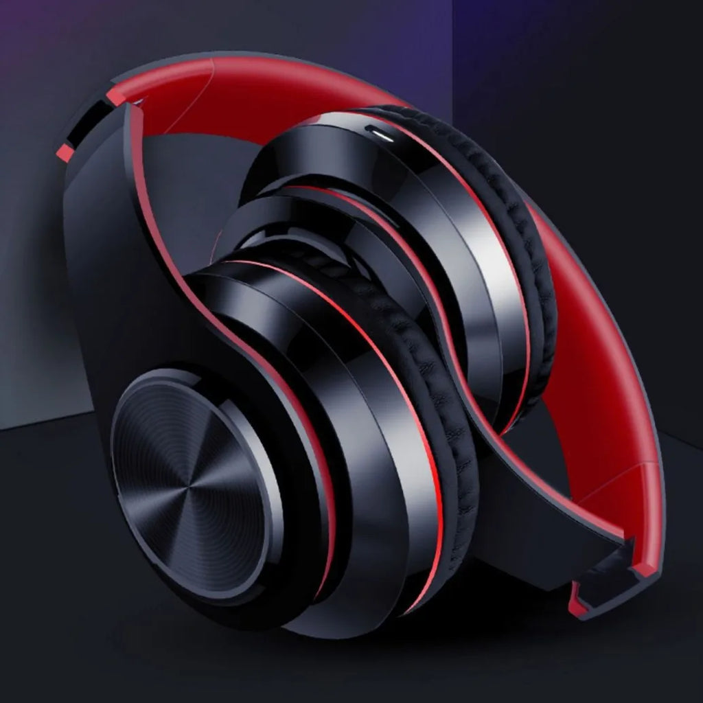 B39  Bluetooth Headset Foldable Headphones HiFi Stereo Earphone With Mic Support SD Card FM For Xiaomi Iphone Sumsamg Phone