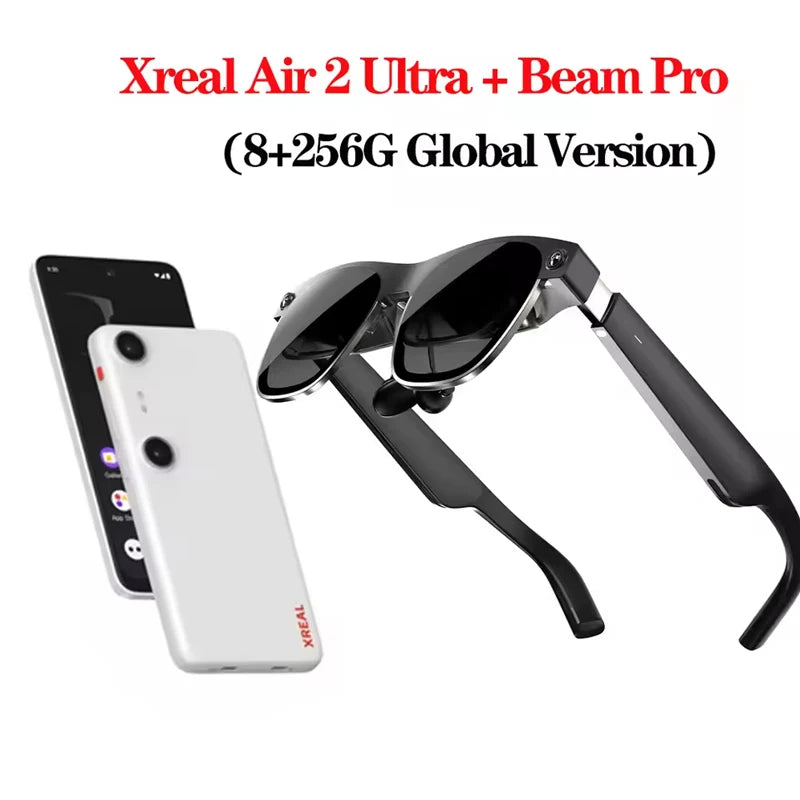 XREAL Air 2 Ultra Smart AR Glasses 6DoF Space Hovering Three-speed Electrochromic Beam Pro Space Translation Glasses