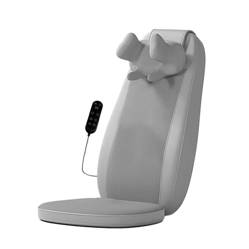 Walking Massage Cushion Neck Waist Electric Massage Backrest Kneading Multi-function with Remote Control