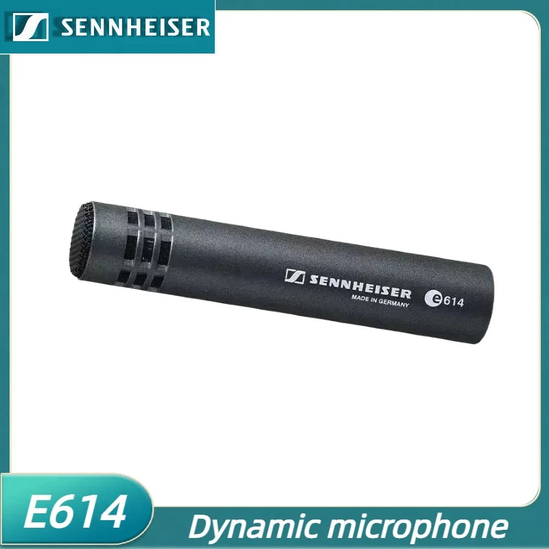 Sennheiser e 614 Small-diaphragm Condenser Microphone Super-cardioid electret condenser mic for demanding instrument recordings