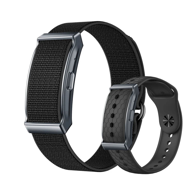 Smart Bracelet Dual PD Heart Rate Blood Oxygen Body Temperature Call Reminder Sleep Monitoring Sports Screenless Wristband 2025