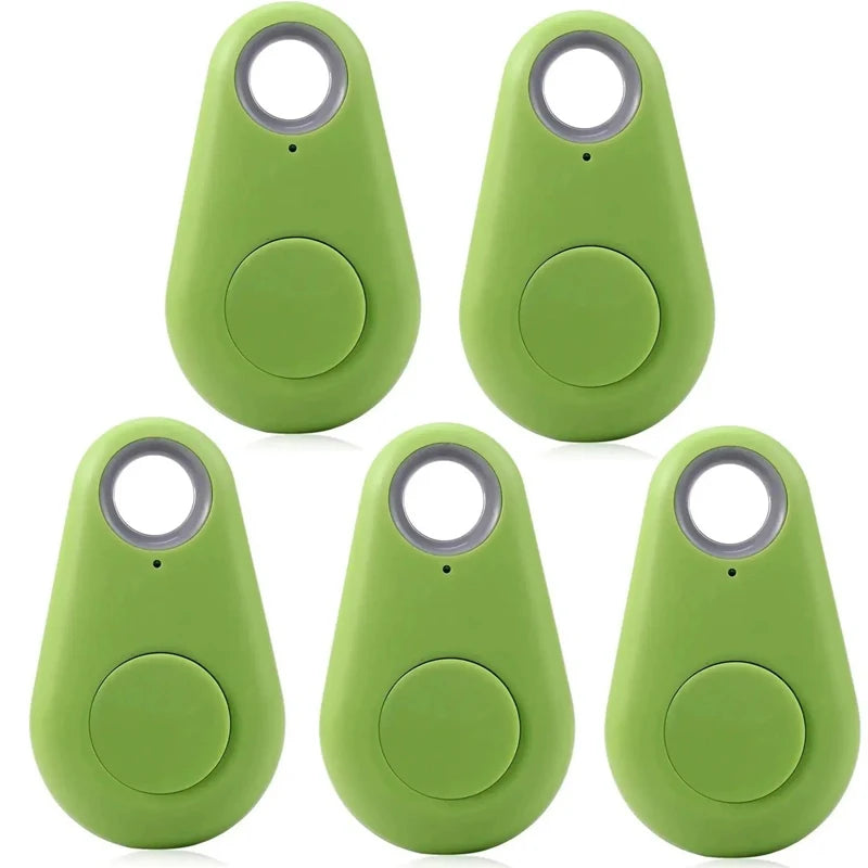 5pcs Mini Fashion Smart GPS Tracker Pet Bluetooth Anti-lost Alarm Tag Wireless Dog Kid Bag Wallet Key Finder Locator Accessories