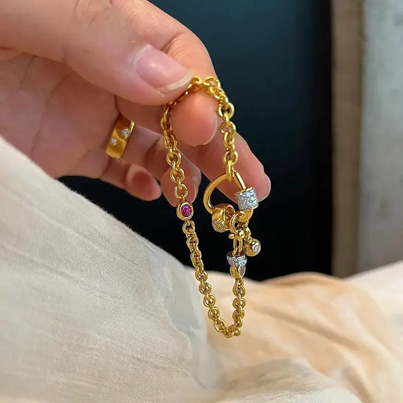 Fashion Design Bracelets for Women Creative Luxury Charm Bracelets Party Wedding Jewelry and Accessories