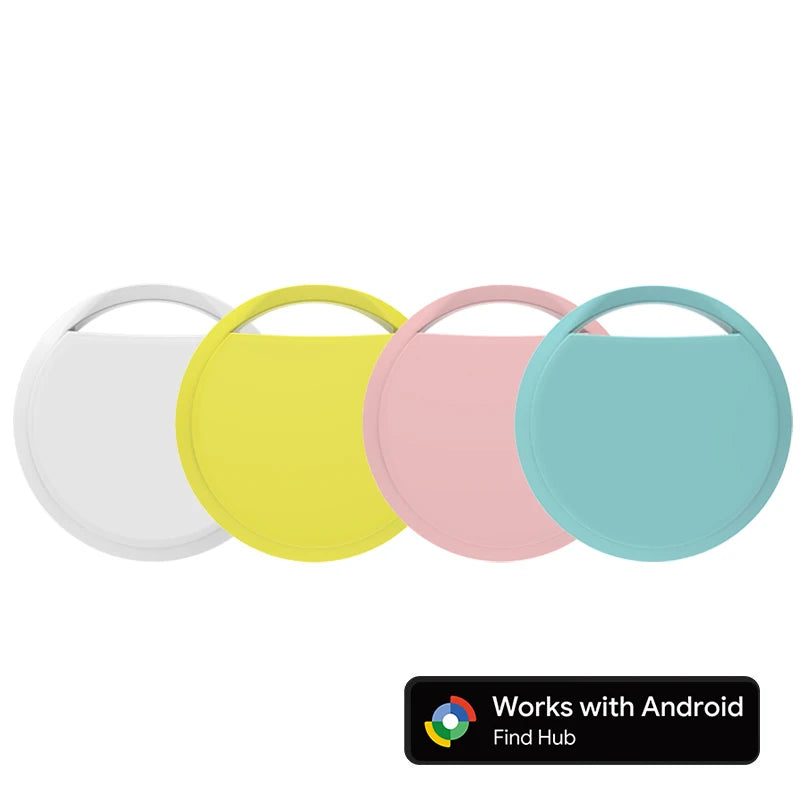 4-Pack Beyond Bluetooth Locating Tracker Android Tag Work With Google Find App Key Parcel Locator for Xiaomi Samsung OnePlus GMS