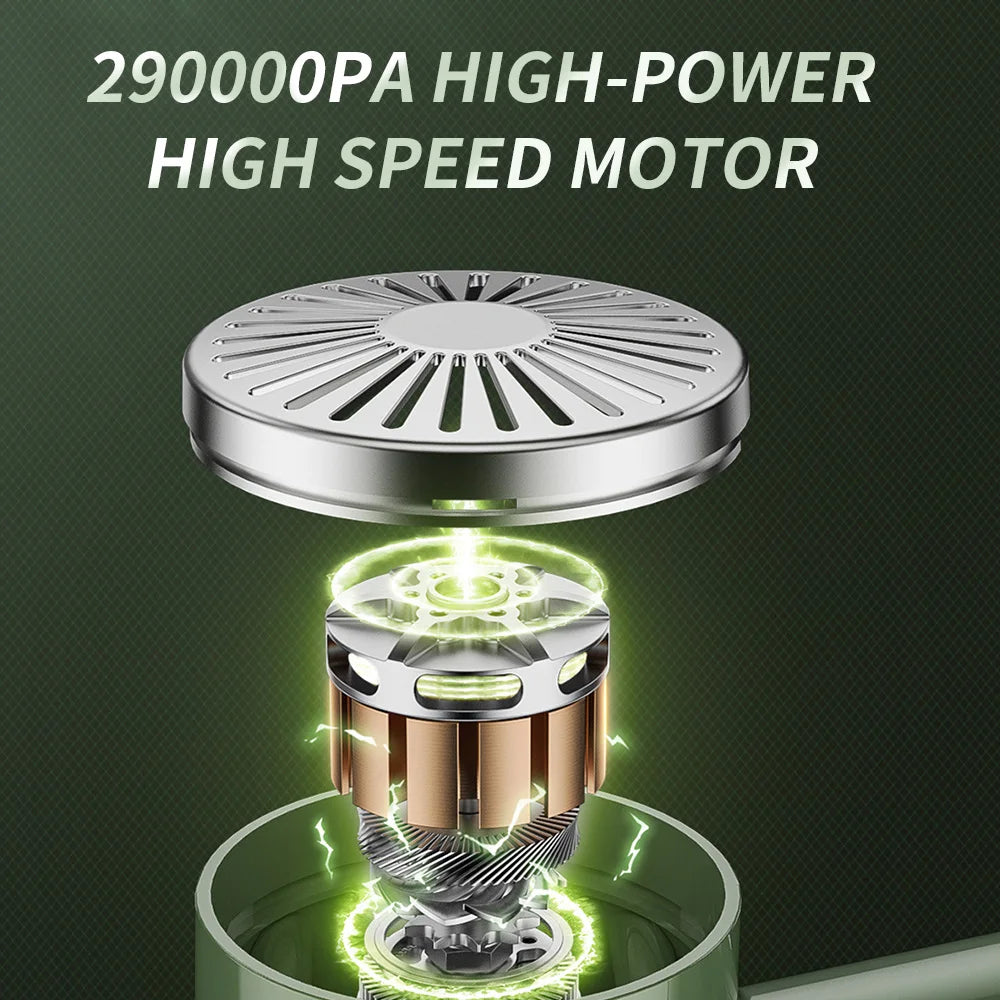 9800000PA Vacuum Cleaner Wet Dry Dual-Use 5 in1 Wireless Automobile Super High Power Handheld Electric Appliance Cleaner