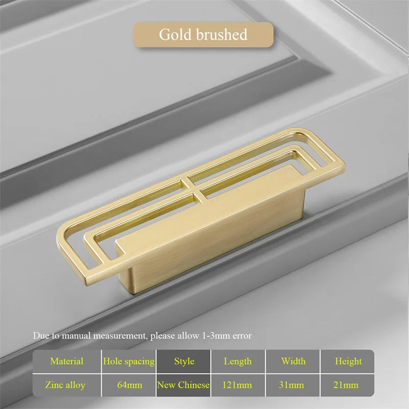 Kitchen Cabinet Storage Handles Solid Dressers Drawer Knobs Brass Cabinet Wardrobe Door Pulls Kitchen Furniture Handles Hardware