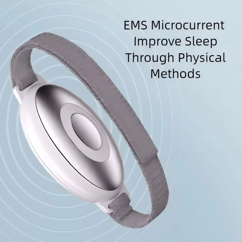 Rechargeable Sleep Aid Device Palm Pulse Sleep Massager Handheld Microcurrent Device for Help Improve Sleep Insomnia Anxiety