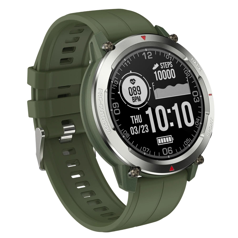 Smart Watch Fitness Tracker 1.43-Inch AMOLED High Screen Outdoor 70+ Sport Modes Waterproof Smartwatch Wireless Compatible Andr