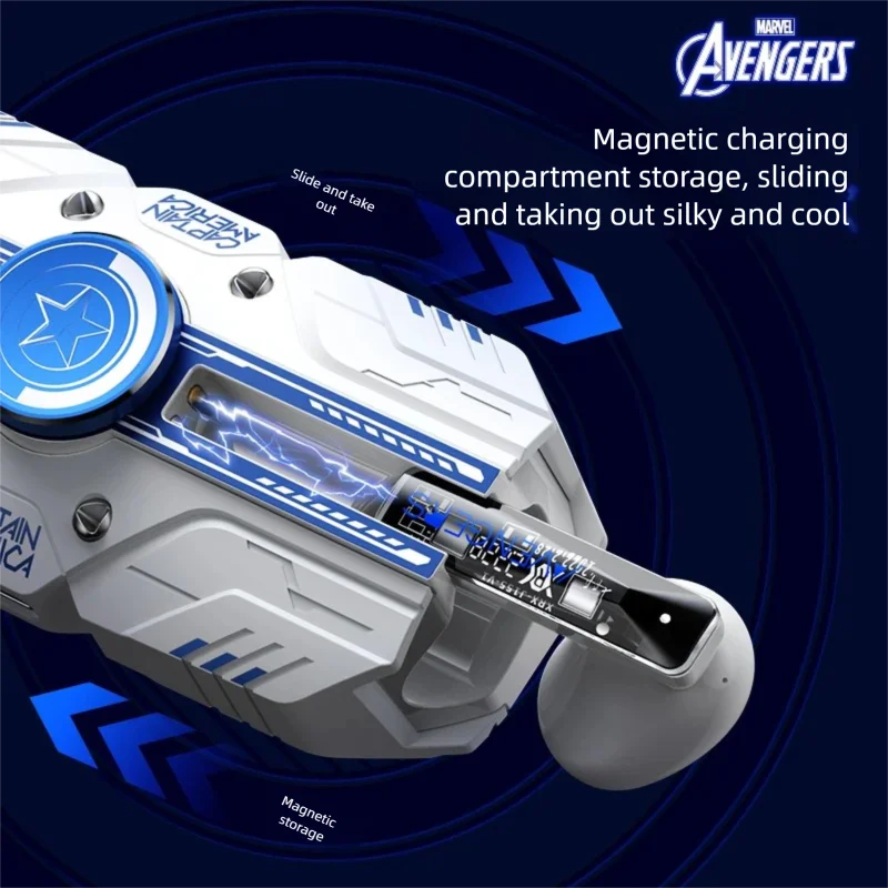 MARVEL Air Pro Wireless Bluetooth Earphones Headphones HiFi Sound Low Latency Noise Reduction Earbuds for IPhone Android