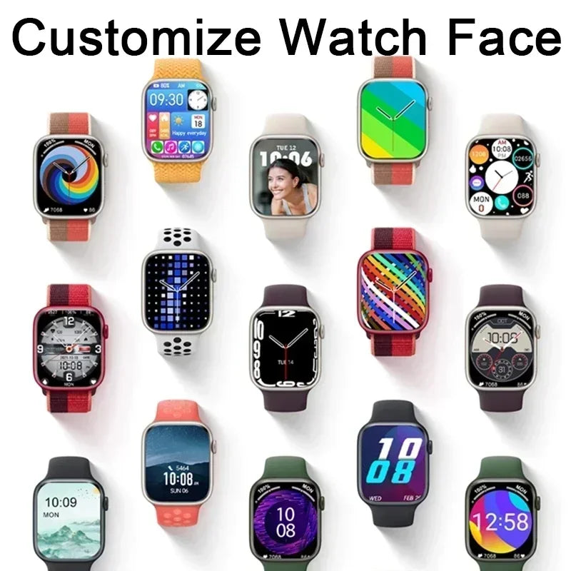 Smart Watch I10 Pro Max Smart Watch for Men Series 9 Phone Custom Watch Face Sport Waterproof Women Man Wearable