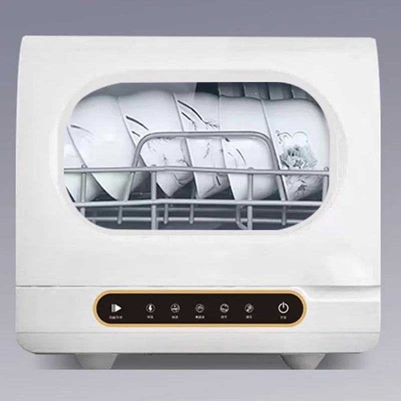 Y  Dishwasher Washer Machine Mini Countertop Home Portable Smart Industrial Automatic Desktop High Temperature Modern bar Glass