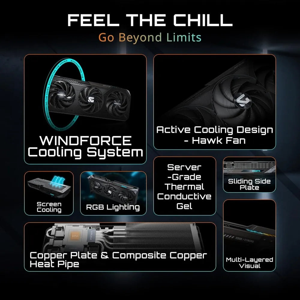 US Shipping GeForce RTX 5060 Ti Gaming OC 8G GDDR7 128-bit PCIe 5.0 Video Card WINDFORCE Cooling