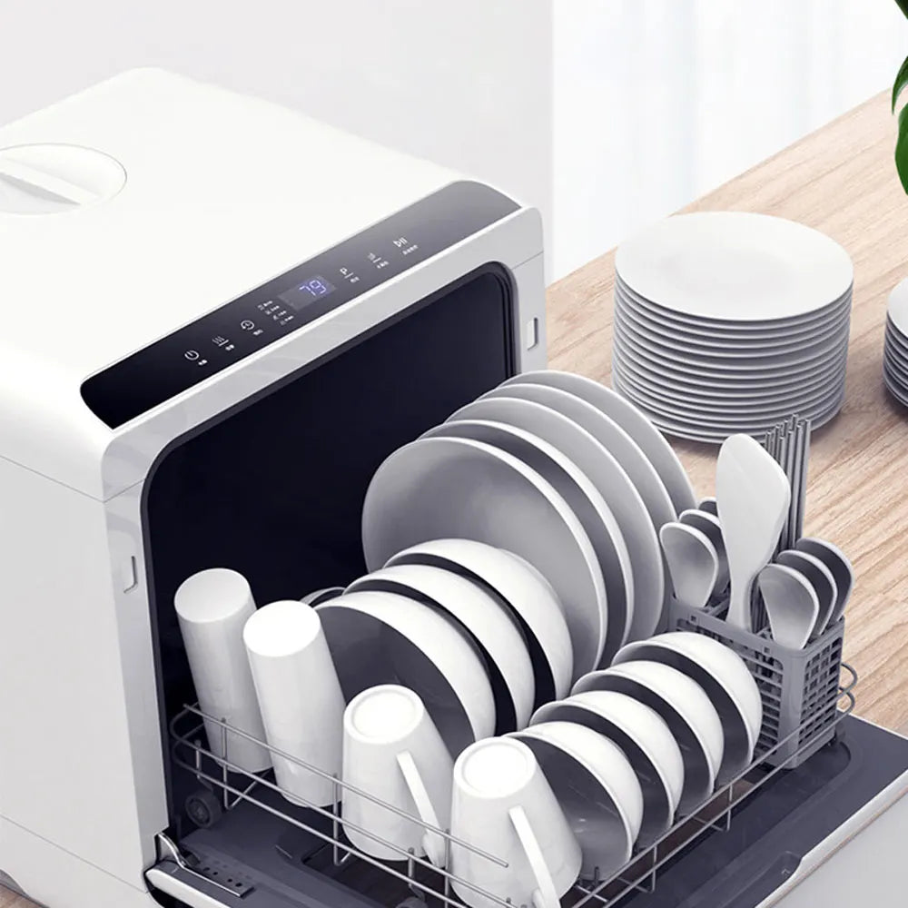 Kitchen Tableware Dish Wash Machine Household Dishwasher Desktop Dishes Washing Cleaner petit lave vaisselle