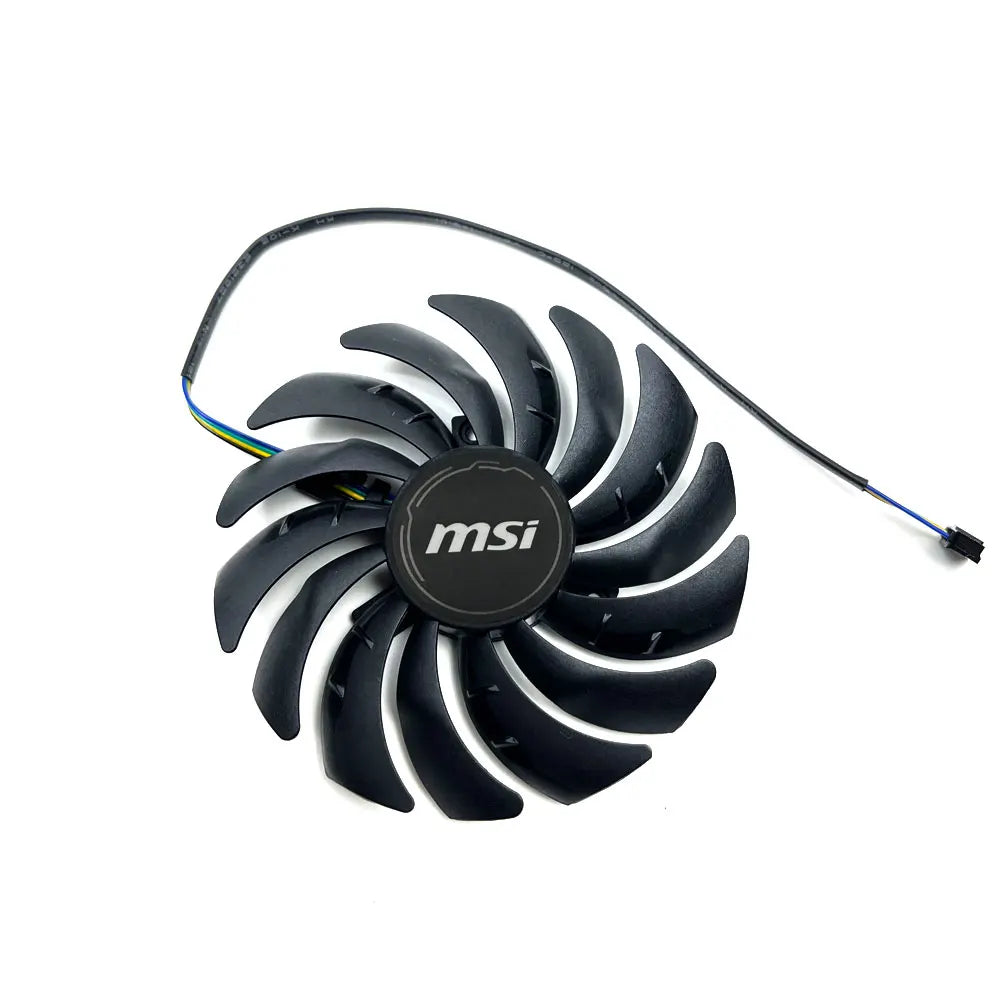 NEW 95MM PLD10010B12HH RX 6600 MECH 2X 8G GPU Fan，For MSI Mech Radeon RX 6600、6600 XT、6700 XT MECH 2X Video card cooling fan