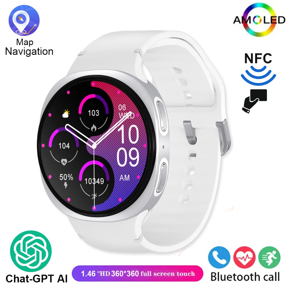 2025 New Watch 8 Smart Watch  NFC Health Monitoring Sports  Fitness GPS Bluetooth Call IP68 Waterproof HD Smartwatch