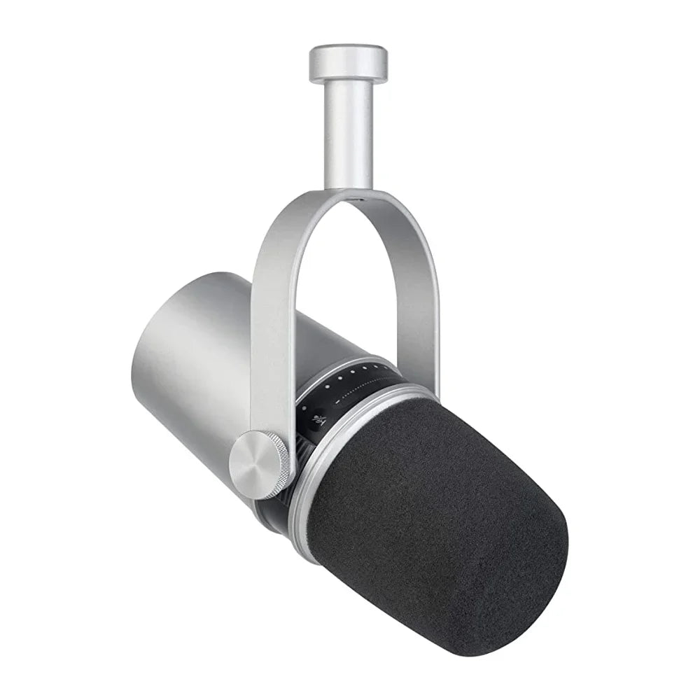 USB Full Metal USB/XLR MV7 Dynamic MIC for Professional Recording Live Streaming Built-in Headphones FOR PC SM7B Microphone